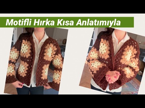 Motifli Hırka