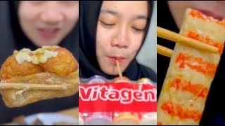 MINUM VITAGEN, MAKAN SUSHI DAN MAKANAN FAMILYMART