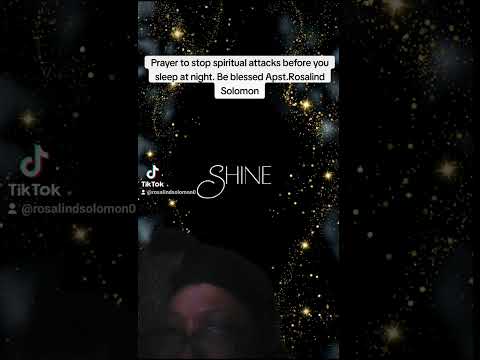 Night time prayer that will stop attacks while you sleep !!!
