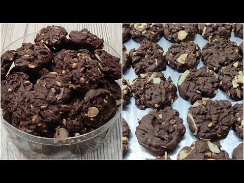 CHOCO ALMOND PEANUT COOKIES