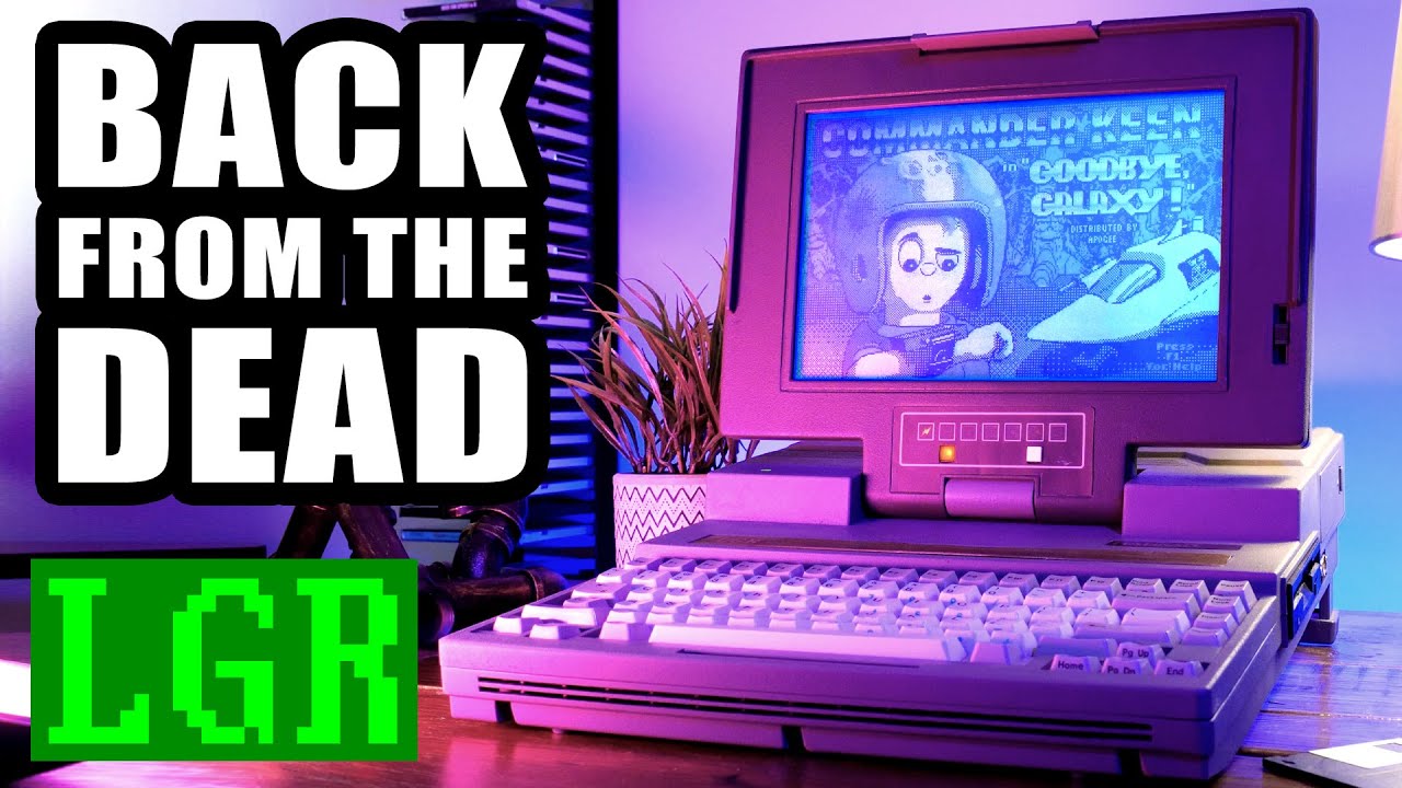 $3, 000 Laptop from 1988 - The Rebuilt Chaplet Halikan LA-30A