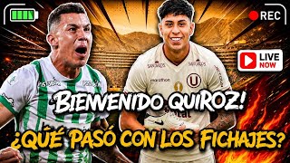 ¡BIENVENIDO QUIROZ! ¿QUÉ PASÓ CON LOS FICHAJES EXTRANJEROS EN UNIVERSITARIO? ¡LAPADULA LA ROMPERÁ!