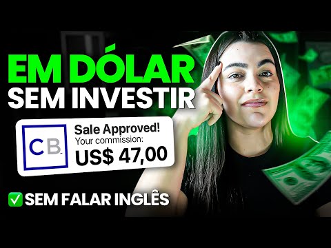 Ganhe em DÓLAR como AFILIADO de forma RÁPIDA e SEM INVESTIR