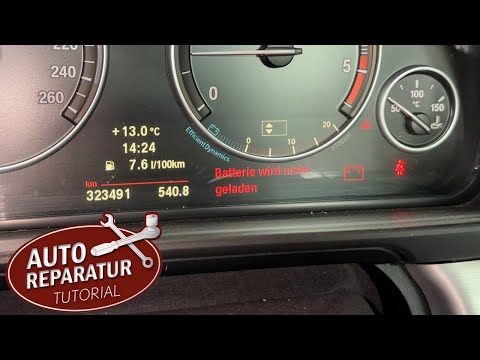 BMW N47 N57 Lichtmaschine reparieren und 650€ sparen Kohlebürsten erneuern