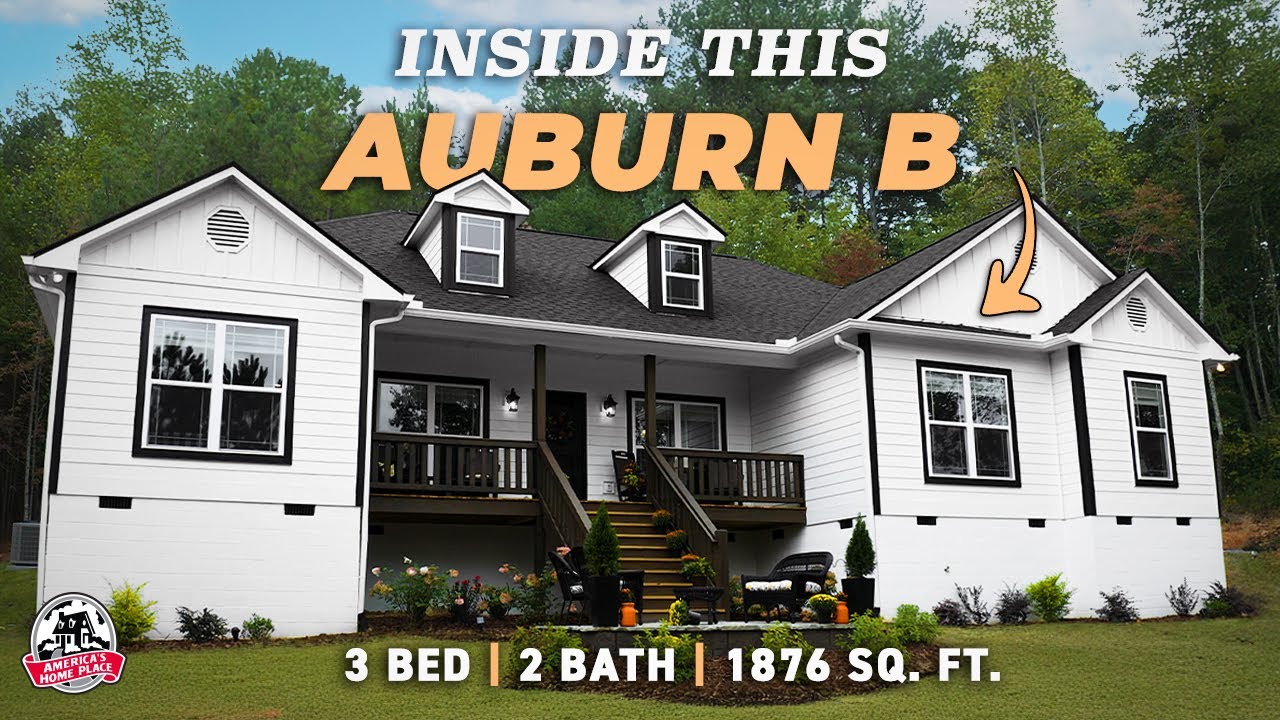 INSIDE This Beautifully Customized Auburn B | 3 Bed 2 Bath 1876 SQ. FT.