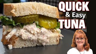 How to Create the BEST Canned Tuna Salad Sandwich!