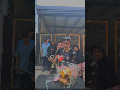Pecahkan Kaca langsung jadi Orang kaya Raya #shorts Nasya kaila Nazifah