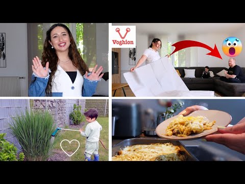 سباكيتي بالبشاميل لازم تجربوها😋|مشترياتي من Voghion بأسعار خيالية!ليام كبروصاريساعدني🤗Daily Vlog❤️
