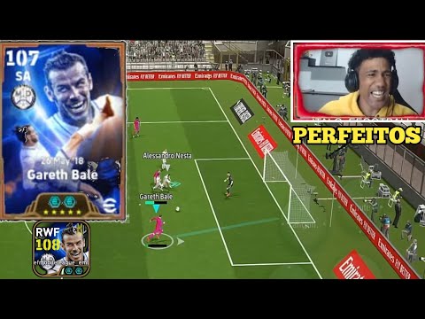 Gareth Bale 107 ABSURDO sua GAMEPLAY no eFootball