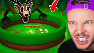 J’ai construit une Base ULTRA SÉCURISÉ pour Survivre 99 Nuits dans La FORÊT ! (Roblox)