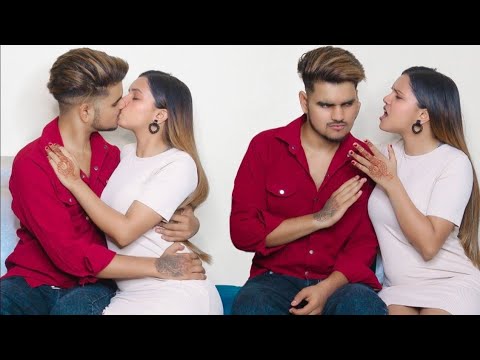 deaf🙉 Prank On My So Much Cute Girlfriend || Gone So Romantic || Real Kissing Prank || Couple Rajput