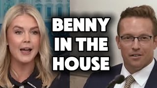 Benny Johnson Delivers a Superb New Media Question to Trump's Press Secretary 