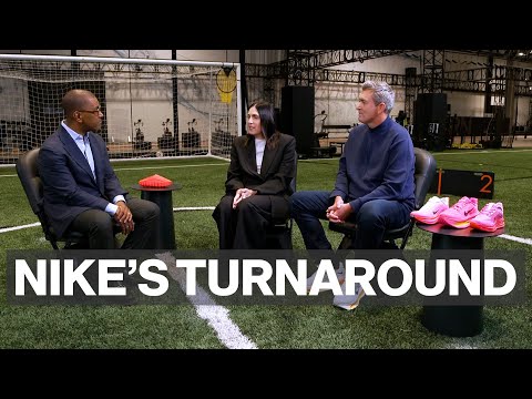 YouTube video thumbnail: Nike Uses Secret Lab and Innovation to Fuel Turnaround