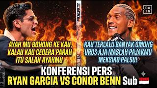 PANAS! Konferensi Pers Ryan Garcia Vs Conor Benn Sub Indonesia #tinju #ufc #mma