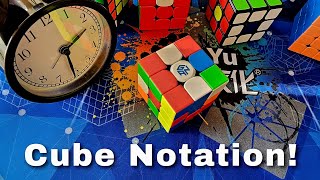 Cube notation for beginners | KKS