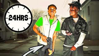 Surviving 24 Hours With Most Dangerous Rapper P YUNGIN