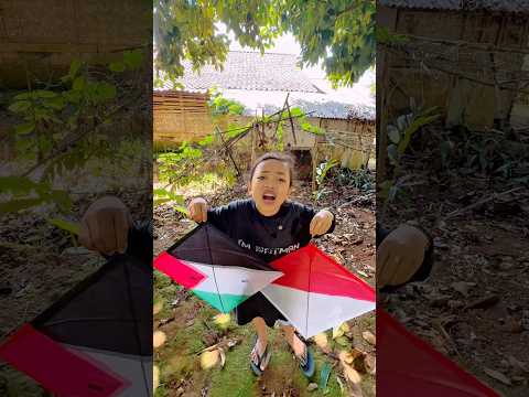 Layangan palestina dan indonesia🤍🇵🇸🇮🇩