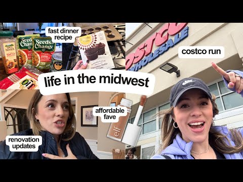 Week in my Life: Home updates, Trying a new hair tool, Drugstore makeup fave, Costco Shop with Us!