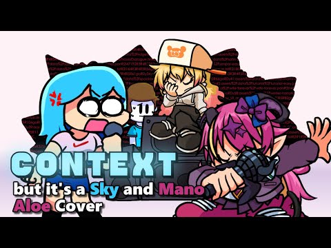 HOW DID YOU TWO EVEN GET IN HERE!? (Context but it's a Sky and Mano Aloe Cover)