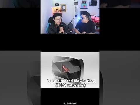 Tahta tertinggi penghargaan youtuber! #ngeshortsbareng #makassarbagaya