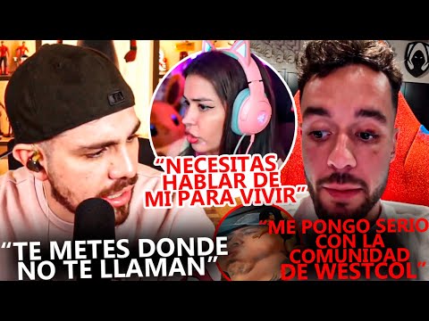 JUANSGUARNIZO y CRISTALMOLLY NO SE AGUANTAN y SE DICEN de TODO😨GREFG VACILA a COMUNIDAD de WESTCOL
