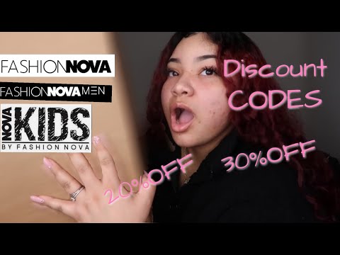 Youtubers With Fashion Nova Codes - 09/2021