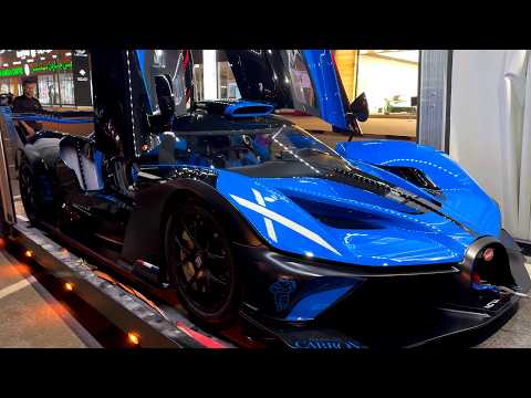 Delivering the $4,000,000 Bugatti Bolide!