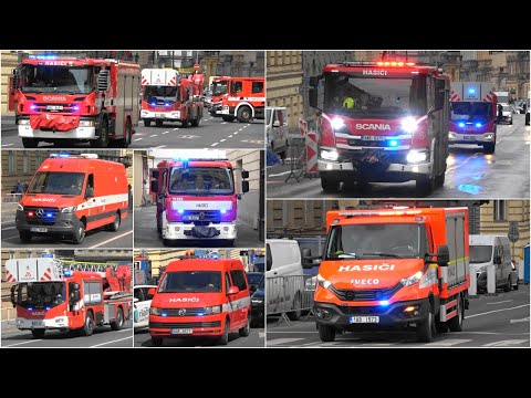 Hasičský záchranný sbor Praha HS1 // BF Prag Feuerwache 1 Zusammenschnitt