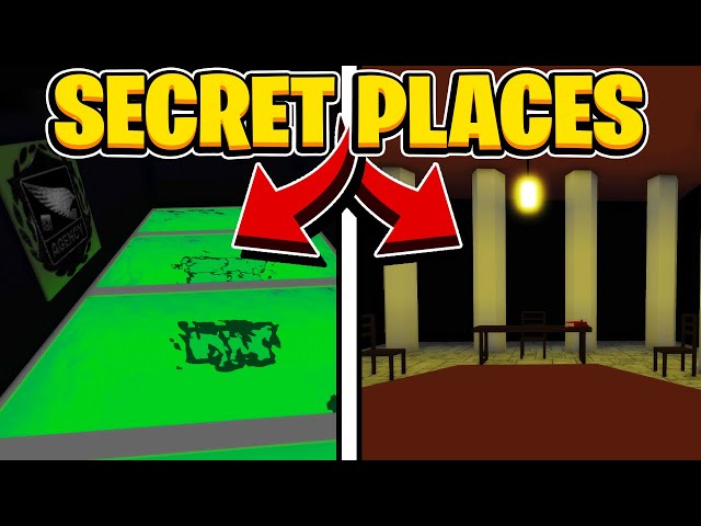 Roblox Brookhaven - All of the secret locations