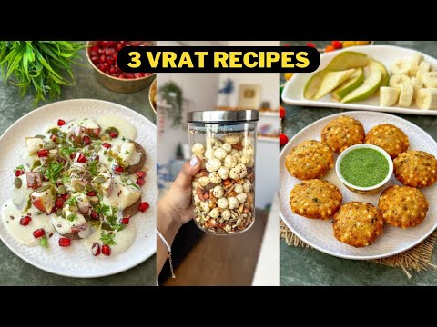 3 Vrat recipes for Navatri | Flavours Of Food