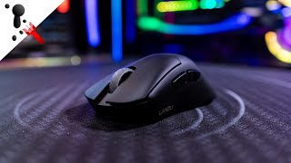 Lamzu Paro Gaming Mouse Size Guide and Sound Test (DeathAdder V3 Clone)