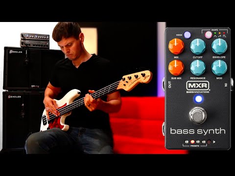 MXR Bass Synth // Demo by Nate Navarro