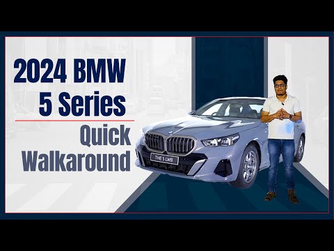 2024 BMW 5 Series: Quick Walkaround & Teaser Drive || Express Drives