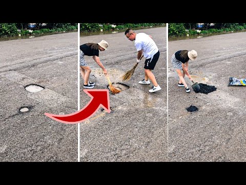 KAZAYA NEDEN OLAN YOLU TAMİR ETTİLER MÜKEMMEL !