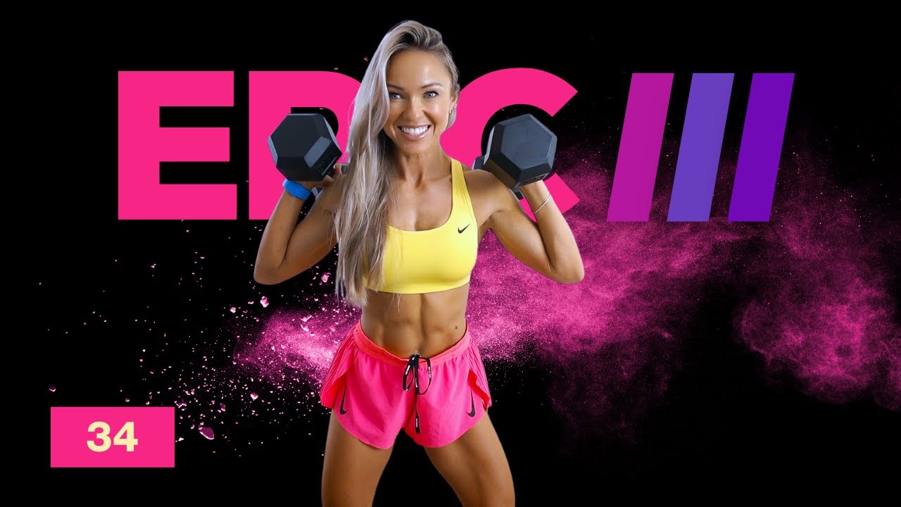 POWERFUL Pyramid Training - Full Body Workout - EPIC III Day 34 - Caroline Girvan