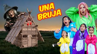 HICIMOS PIJAMADA EN UNA CABAÑA EMBRUJADA 😱