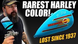 Painting RARE Harley-Davidson Color!
