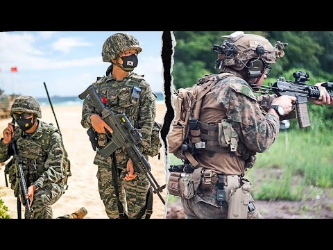 Recon Marines conduct live-fire range in South Korea