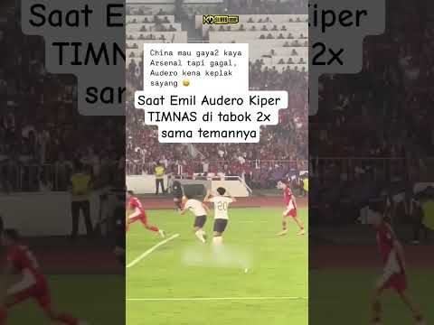 Saat Kiper Timnas di tabok 2x oleh temannya 😂 #fyp #football #subscribe