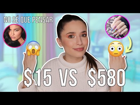 FUI A HACERME LAS UÑAS DE KYLIE JENNER BARATO VS CARO *la diferencia fue una locura*