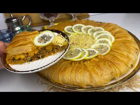 بسطيلة الحوت بأقل تكلفة 💲 كتجي كأنها كلها حوت 🐟 لف البسطيلة بطريقة إحترافية ✅ pastilla au poisson