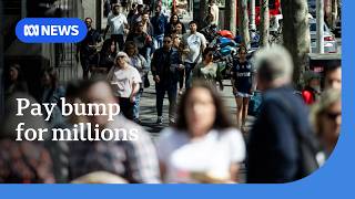 YouTube video thumbnail: Millions of Workers in Australia to Receive 4.75 per Cent pay Rise From July 1