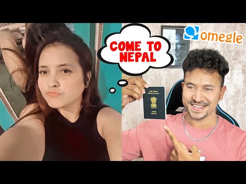 I Am Going Nepal 😍To Meet Her 🔥? Omegle Romance in Nepal