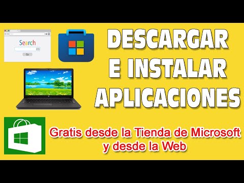 Como DESCARGAR e INSTALAR Aplicaciones y Programas GRATIS desde Microsoft Store y Web