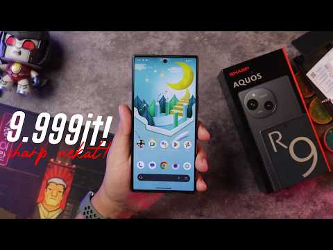 FLAGSHIP JEPANG 2024 + LEICA??? Unboxing SHARP Aquos R9 RESMI Indonesia!!!