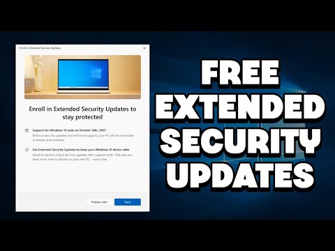 Windows 10 Users Get Free Extended Security Updates – Here’s How!