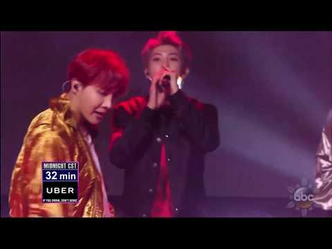 BTS (방탄소년단) - 'DNA' & 'Mic Drop' (Live On Dick Clark’s New Years Rockin’ Eve) (HD)