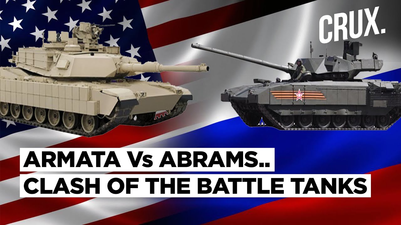 Putin’s Armata Vs Biden’s Abrams l How The Two Battle Tanks Compare