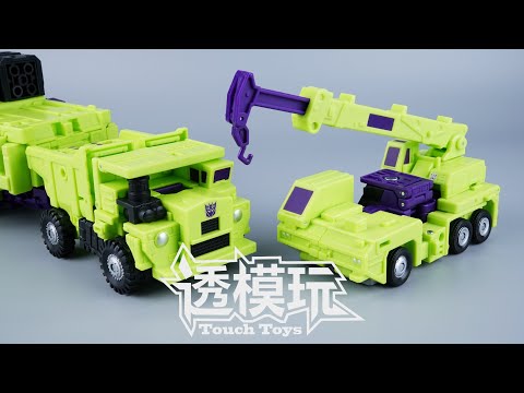 【SwiftTransform】BODY OF DEVASTATOR! SS86 HOOK&LONG HAUL G1 CONSTRUCTICONS STUDIO SERIES SS86大力神 破壞者