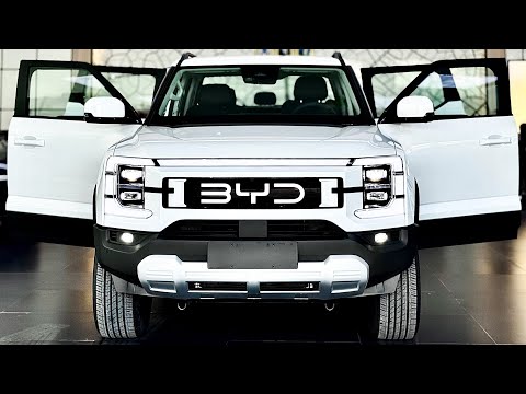 New 2025 BYD Shark 6 PHEV - Toughest Mid-Size Pickup Truck